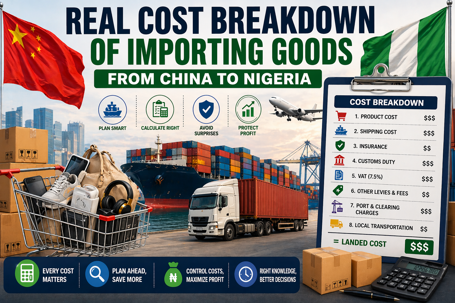 Real Cost Breakdown of Importing Goods from China to Nigeria